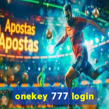 onekey 777 login